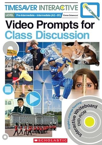 Timesaver Interactive 'Video Prompts for Class Discussions', mit Interactive Whiteboard CD-Rom: Photocopiable, CEFR: A2 - B1 (Helbling Languages / Scholastic)